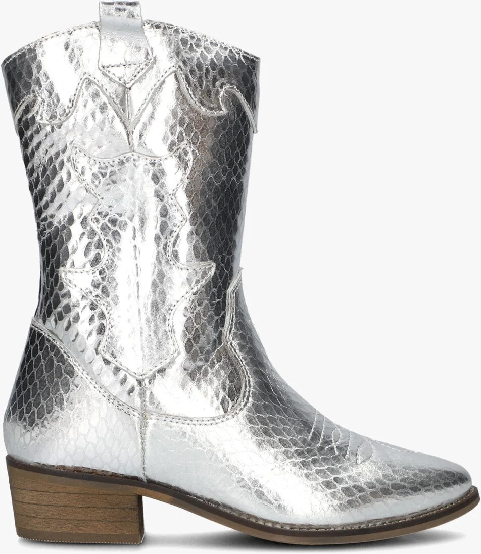 WYSH zilveren wysh cowboylaarzen winnie