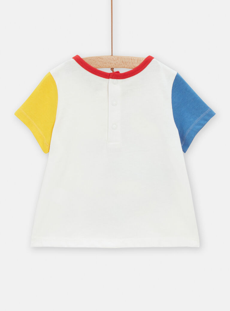 T-shirt à animation bateau pour bébé garçon