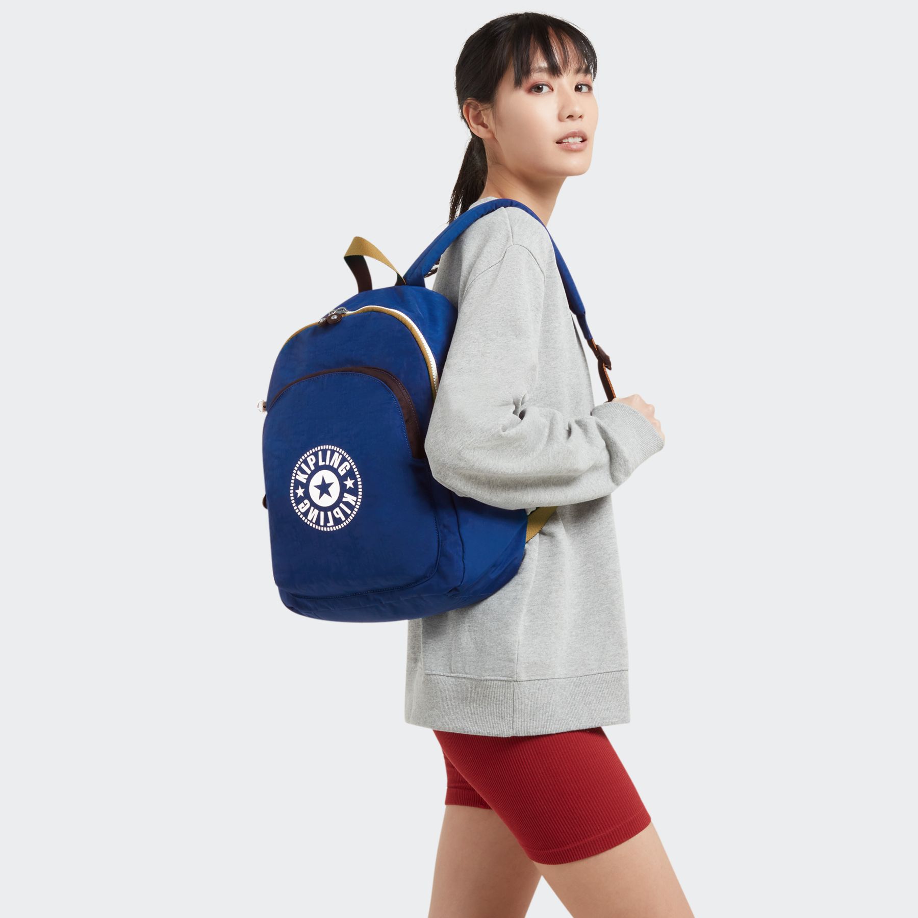 CURTIS M Sac à Dos Taille Moyenne - Deep Sky Blue Combo