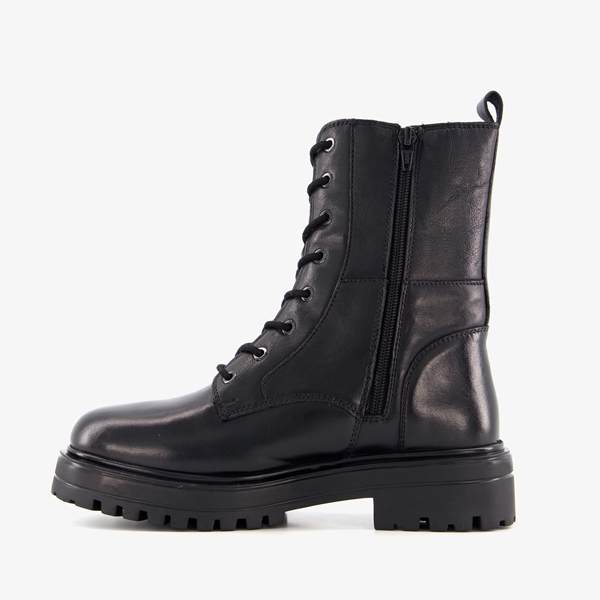Harper leren dames veterboots