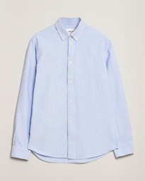 NN07 Colby Oxford Shirt Green/White