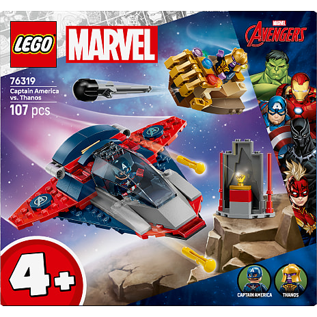 LEGO Marvel Captain America mod Thanos 76319