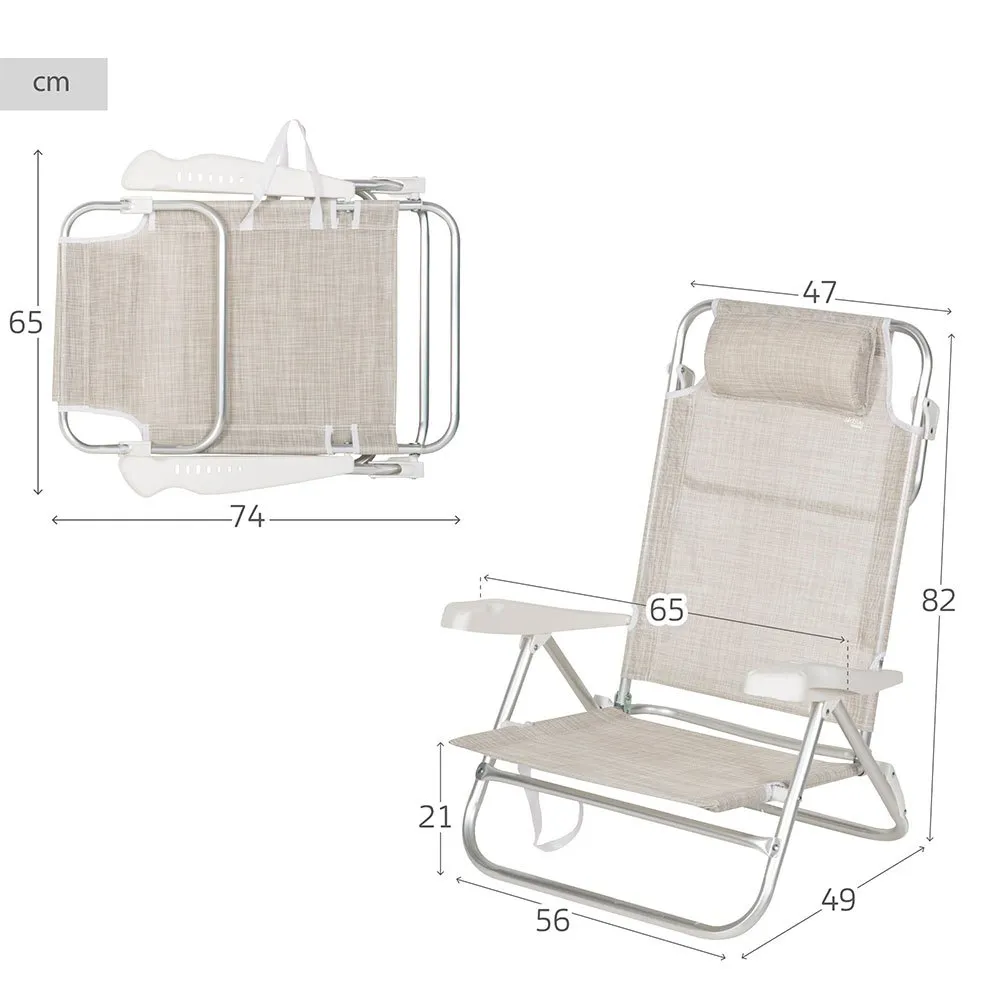 Aktive 62667 Multipositions-Klappsessel