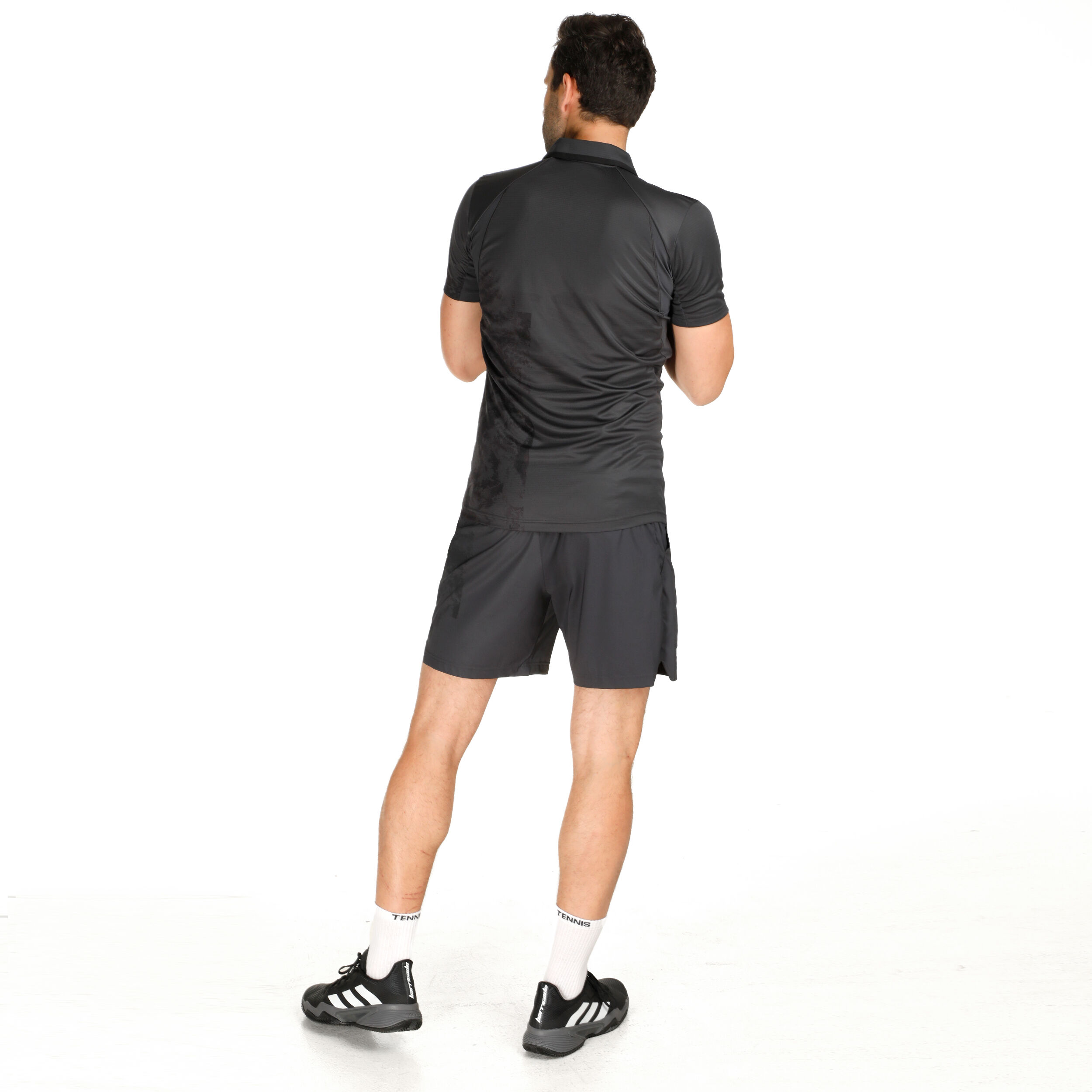 adidas Paris Freelift Polo Hommes - Gris Foncé