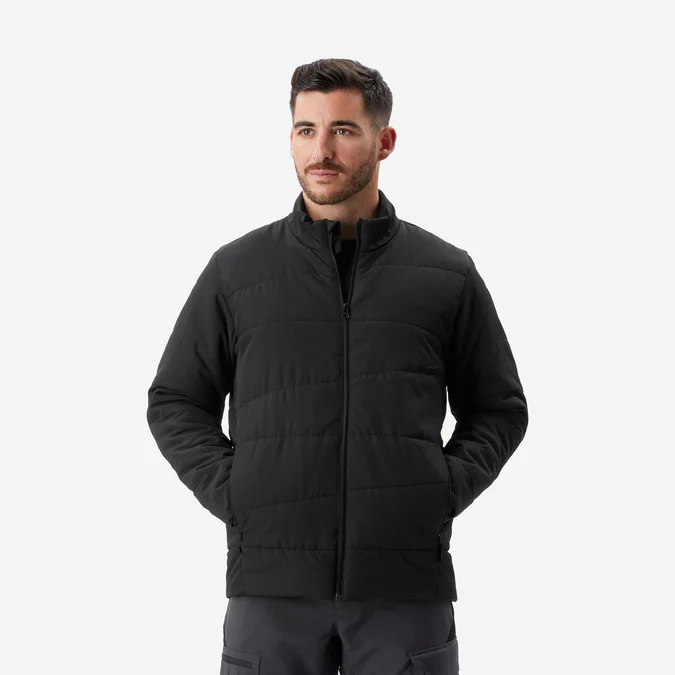 Decathlon Forclaz - Jaqueta acolchoada masculina Forclaz para mochilão em montanha, sintética - MT50 0°C
