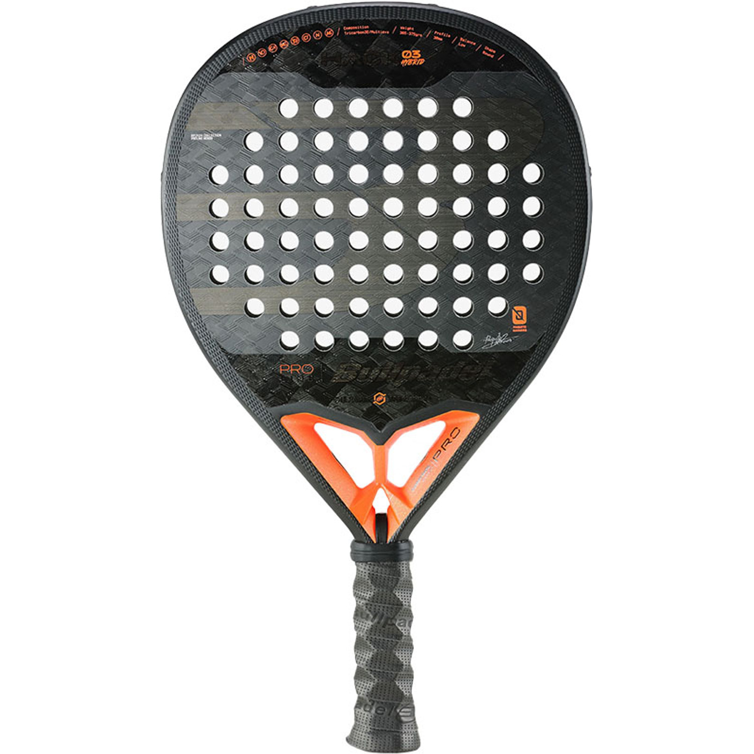 Bullpadel Hack 03 Hybrid 24 + Tas