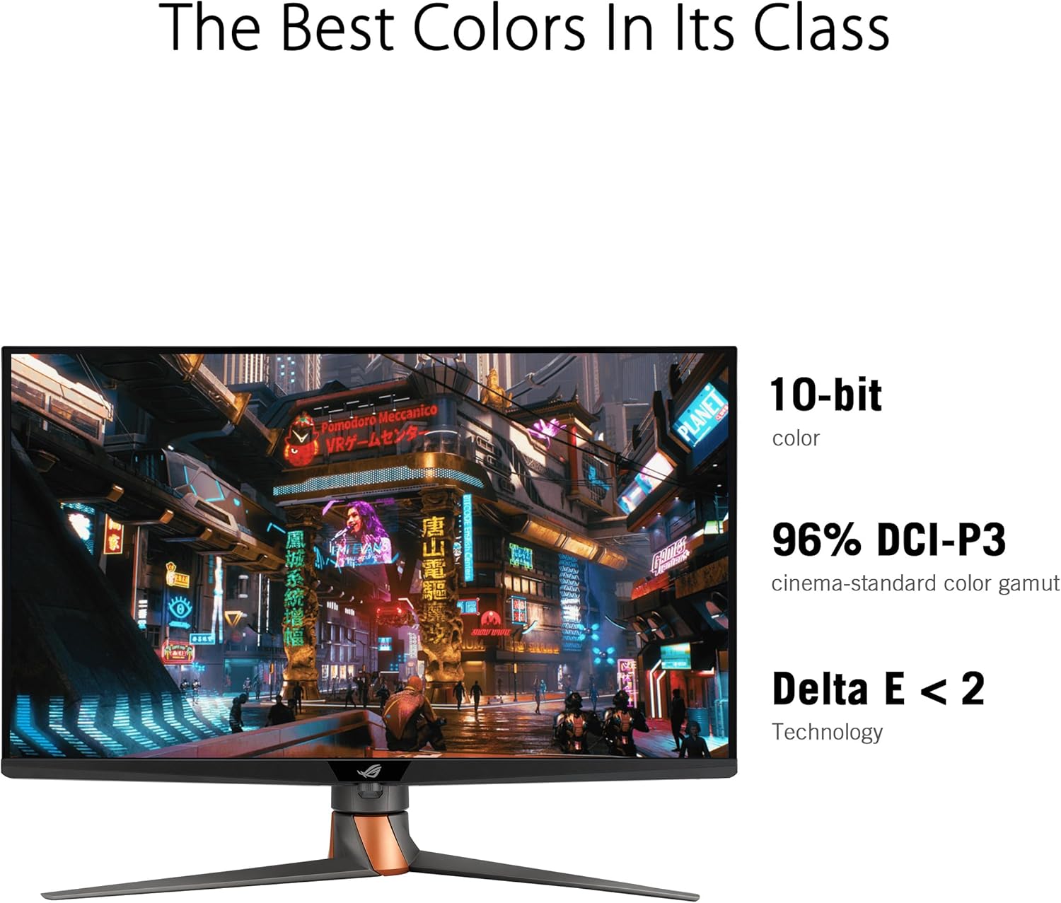 ASUS ROG Swift PG32UQXR Monitor PC 81,3 cm [32] 3840 x 2160 Pixel 4K Ultra HD Nero LED-SK?RM - 4K