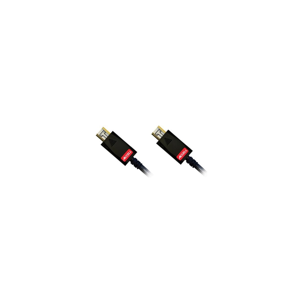 ACCELL AVGrip Pro HDMI-kabel, 19-pin ha-ha, 1m, svart
