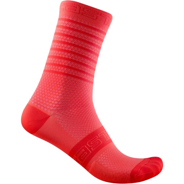 Chaussette vélo CASTELLI SUPERLEGGERA W 12 ROSE
