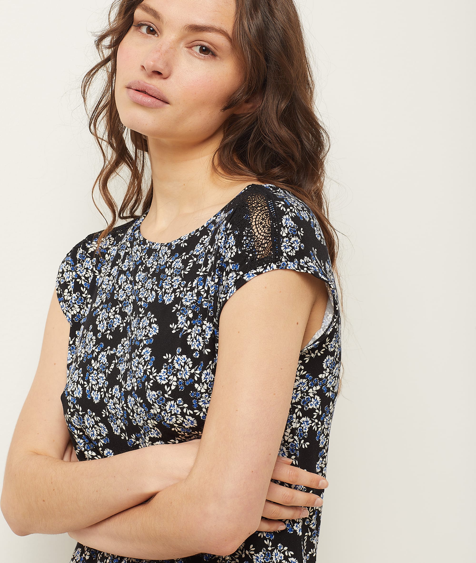 Chemise de nuit imprimé