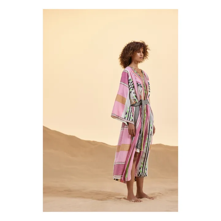 Devotion Twins Robe Kaftan Giasemi | Rose