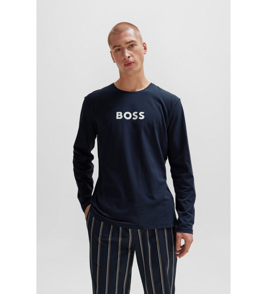 BOSS Pijama Regular Fit marinho