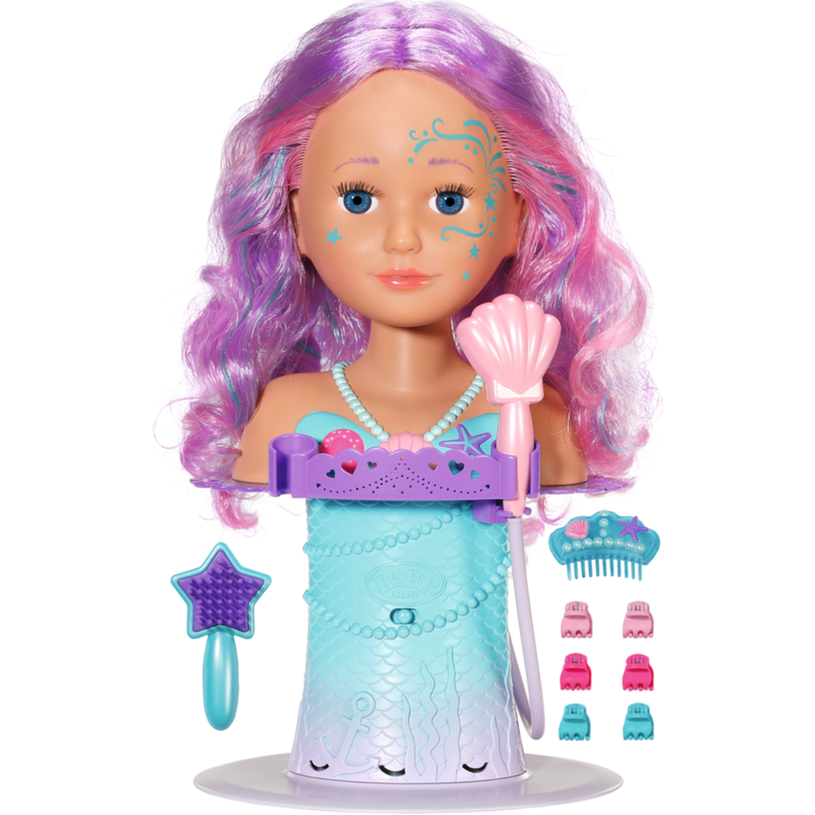 Zapf Creation BABY born® Sister Styling Head Meerjungfrau