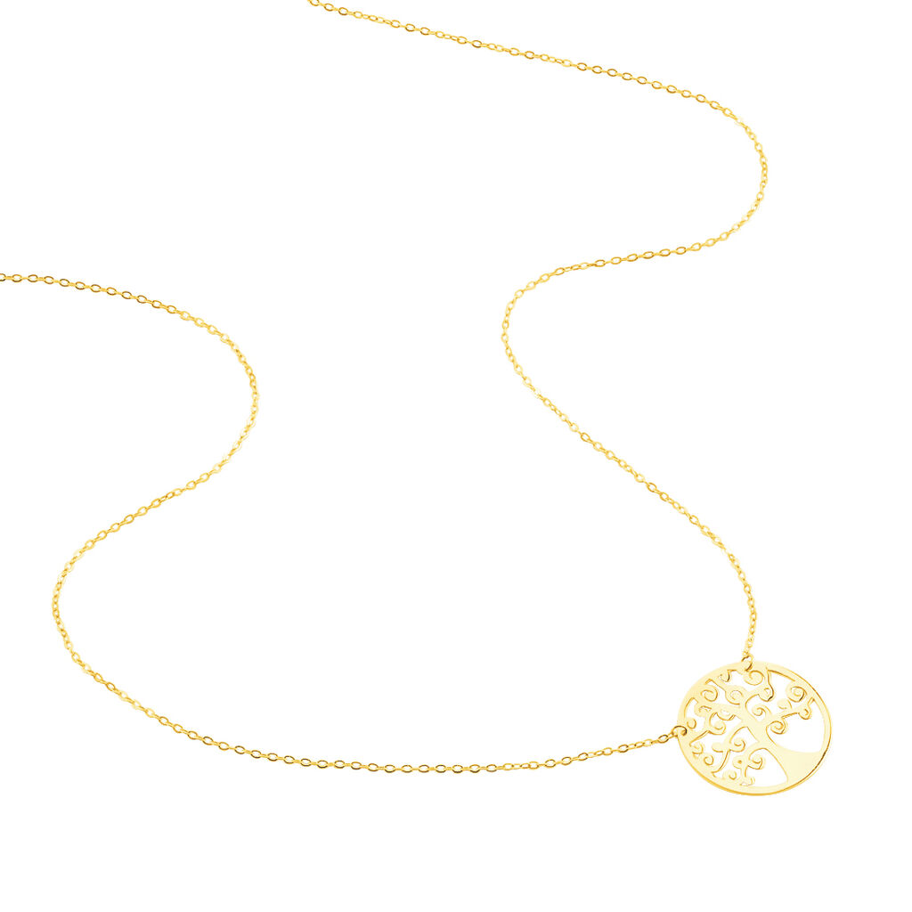 Collier Clemenca Or Jaune