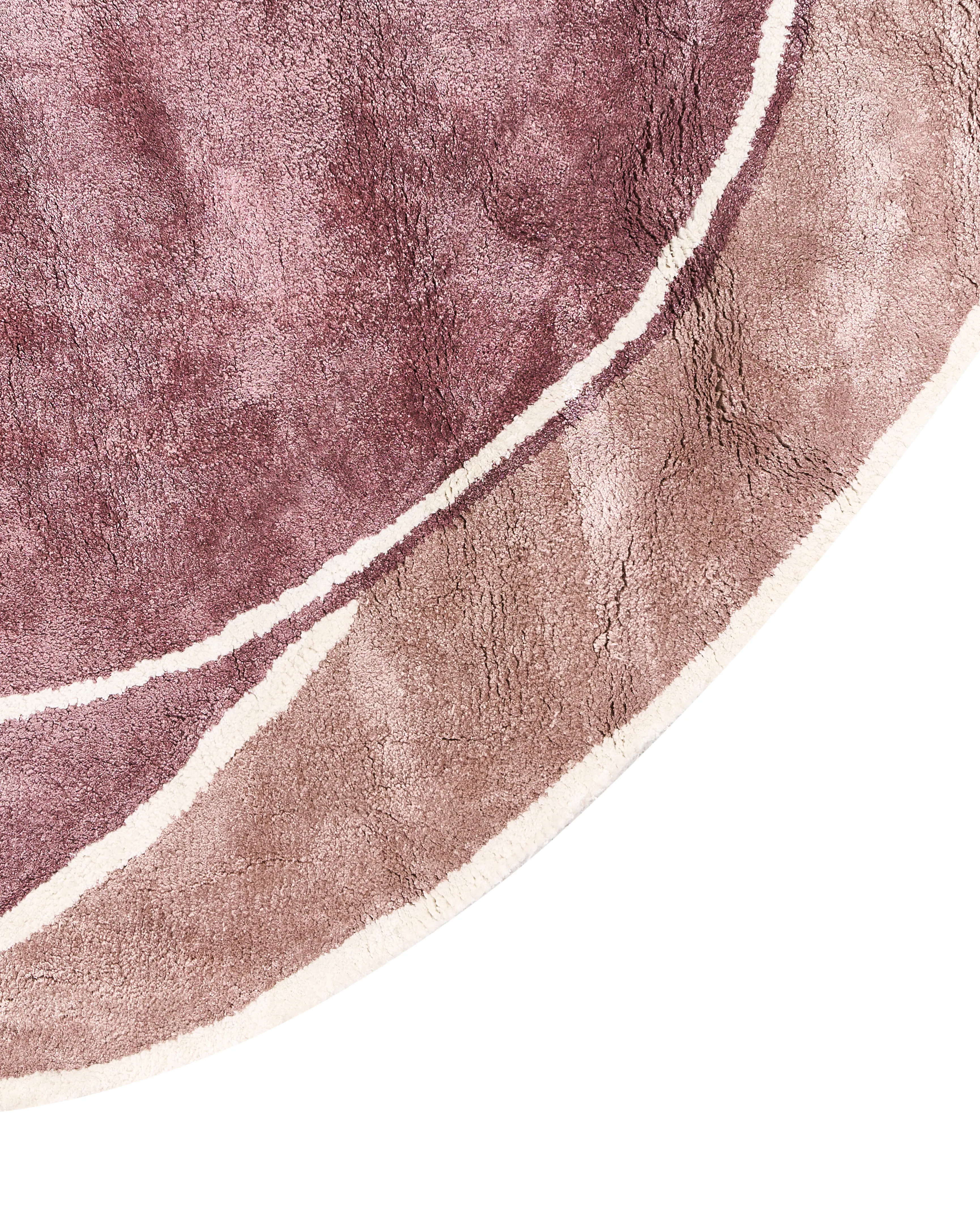 Vloerkleed KANRACH Roze 200 x 200 cm Viscose
