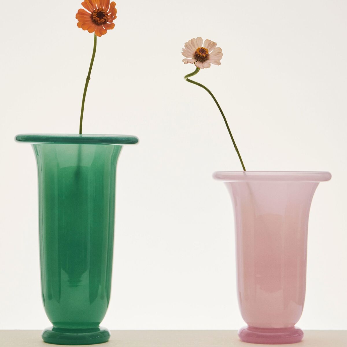 Empire (medium) vas, lys rosa
