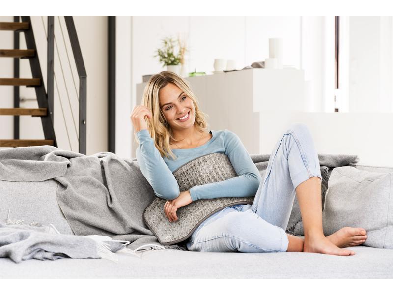 Beurer Heizkissen HK123 XXL Nordic Netzbetrieb Atmungsaktives Kuschel-Fleece Heizkissen