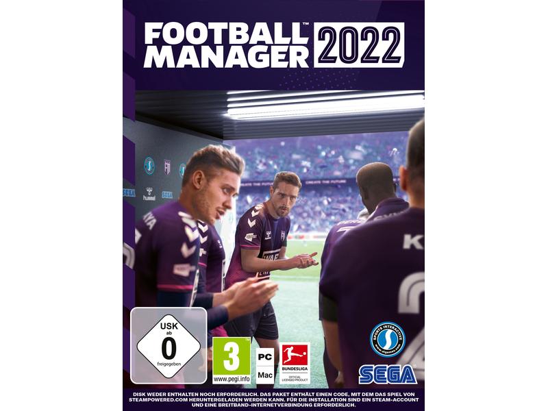 SEGA Football Manager 2022 Fussballtrainer-Simualtion für das PC