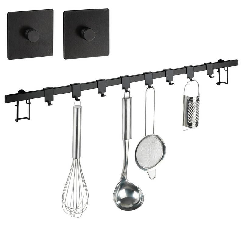 Wenko Turbo-Loc® Hakenleiste mit 8 Haken GALA