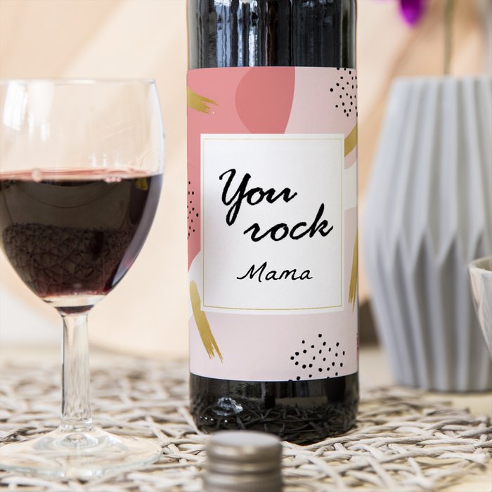 Duc de la Foret | Merlot | Mama met eigen tekst | 750 ml