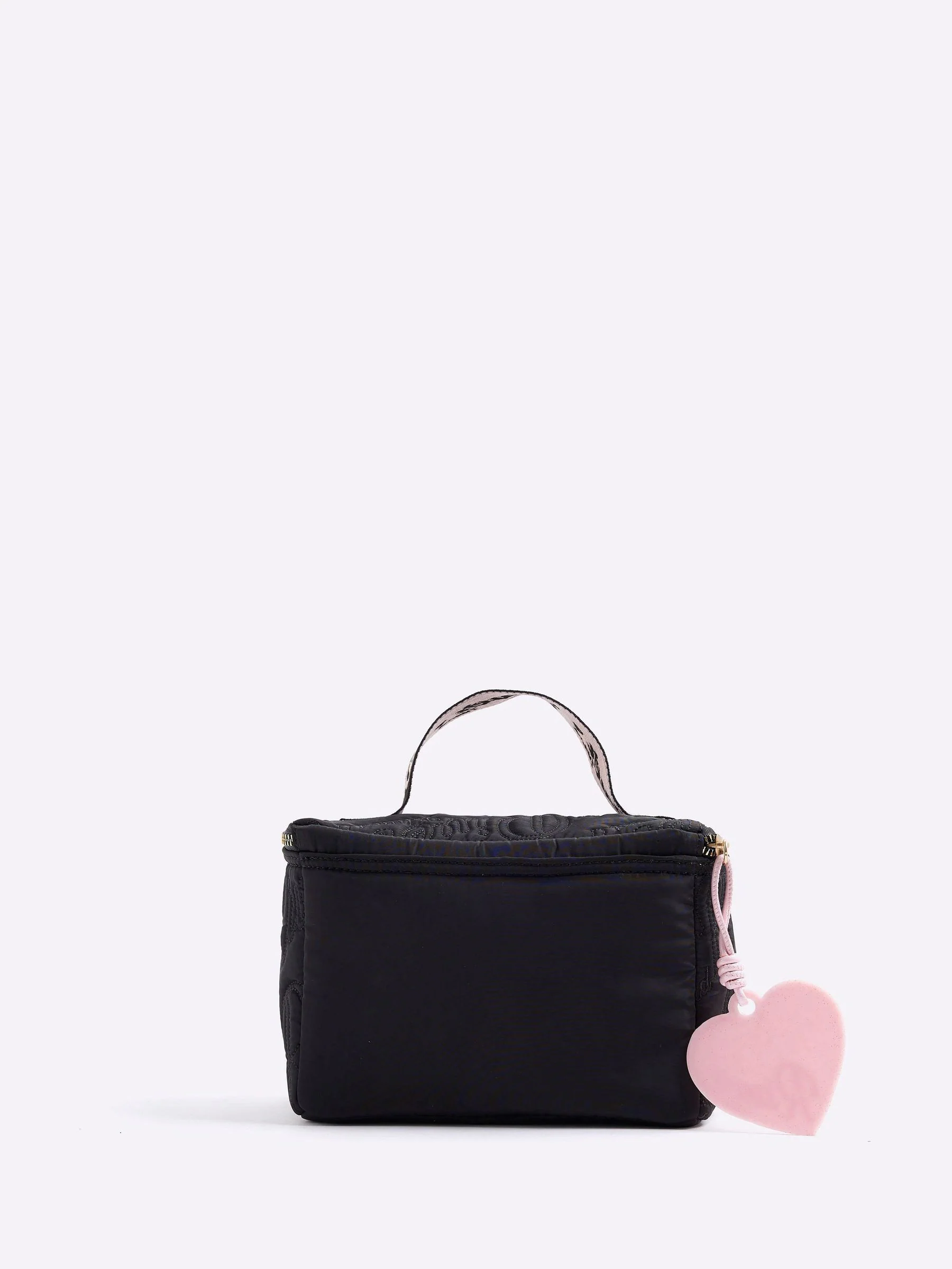 Zwart - River Island Nylon Script Black Lunchbox
