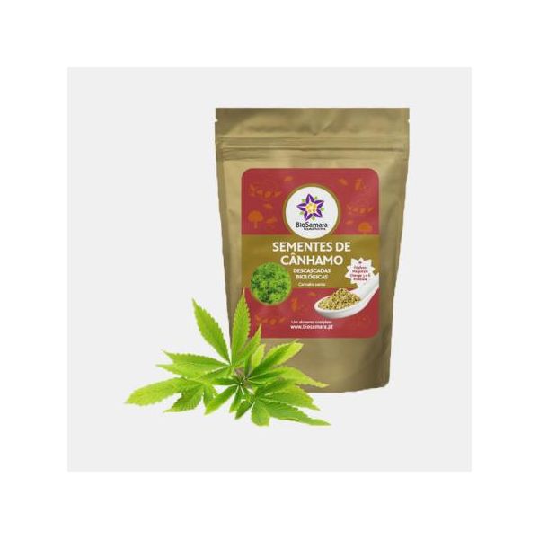 Biosamara Sementes de Cânhamo Descascadas Bio 1kg