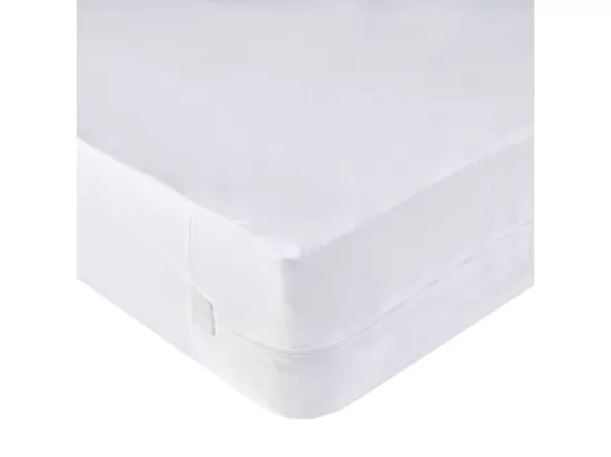 Pack Protège-matelas 140x190cm + 2 Protège oreillers 63x63cm Anti-punaises de lit - 2 personnes - Housse intégrale imperméable
