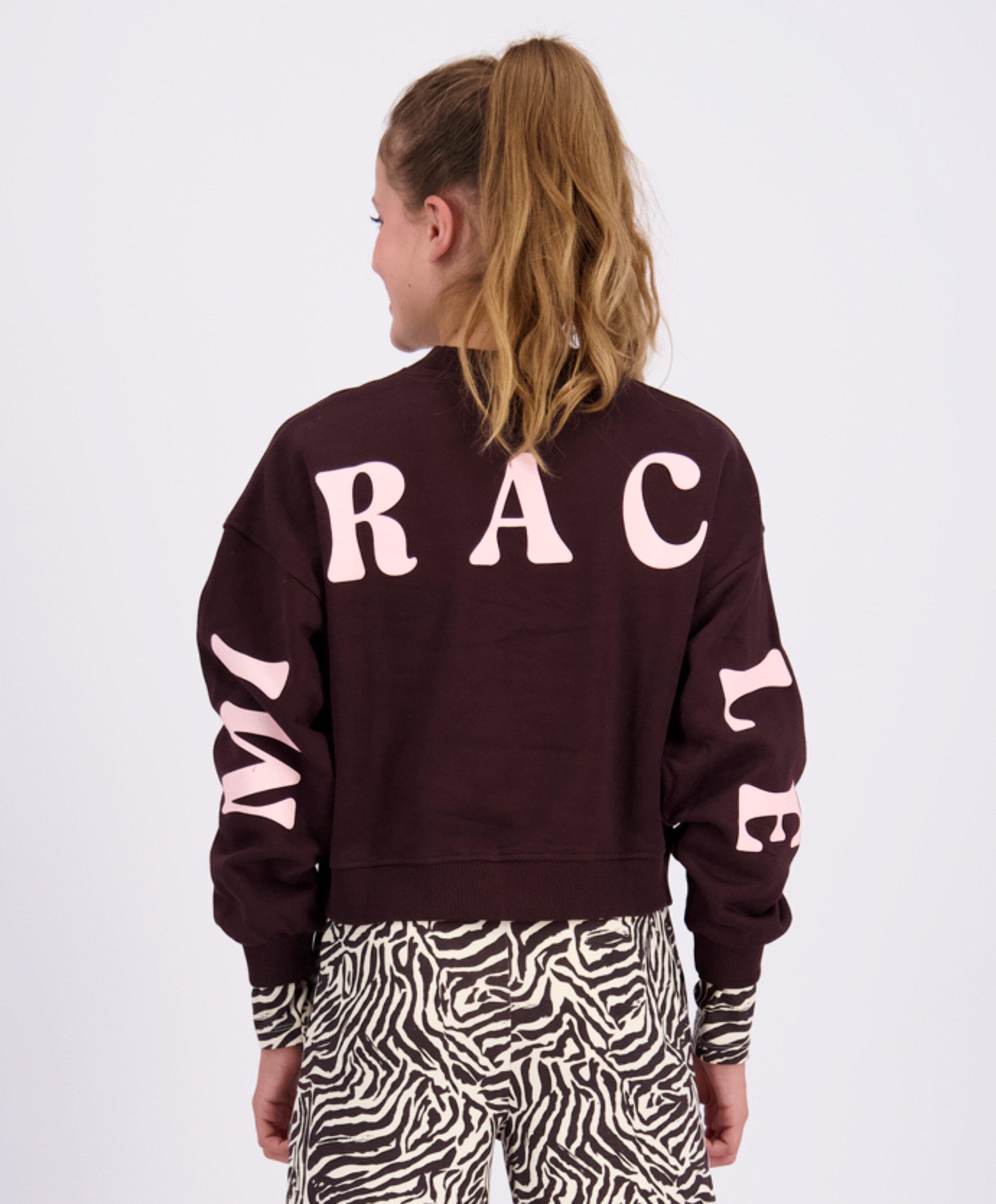Raizzed Meisjes sweater bruin