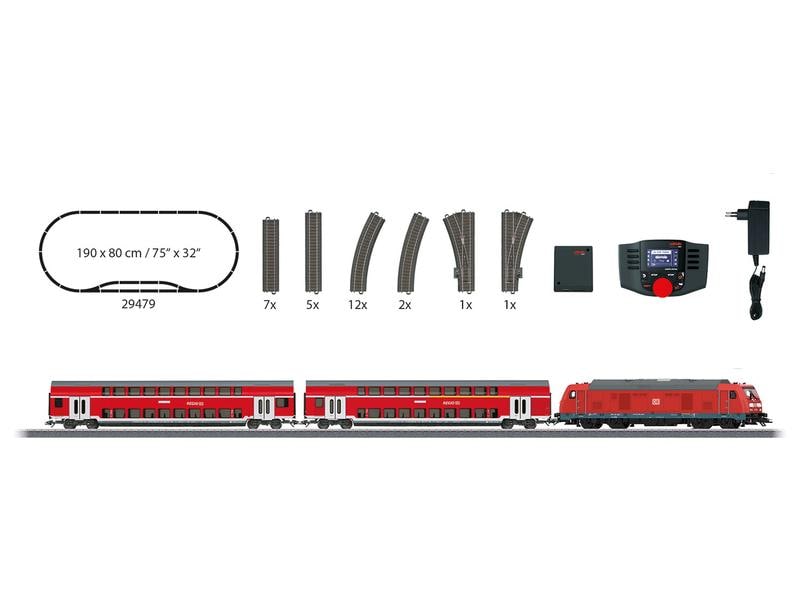 Märklin Startpackung Digital, Regional Express, VI, H0, AC Startpackung mit vielen Details und Zubehör für die digitale Welt von Märklin