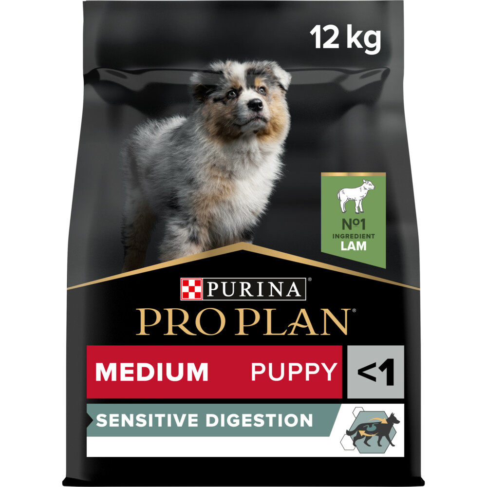 Pro Plan Puppy Medium Sensitive Digestion Lam12 kg
