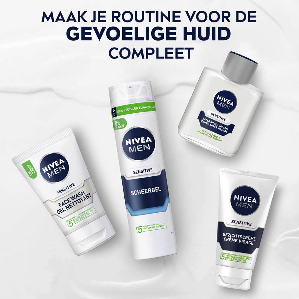 Fijne hydraterende creme voor mannensensitive gezichtscreme - 75 ml