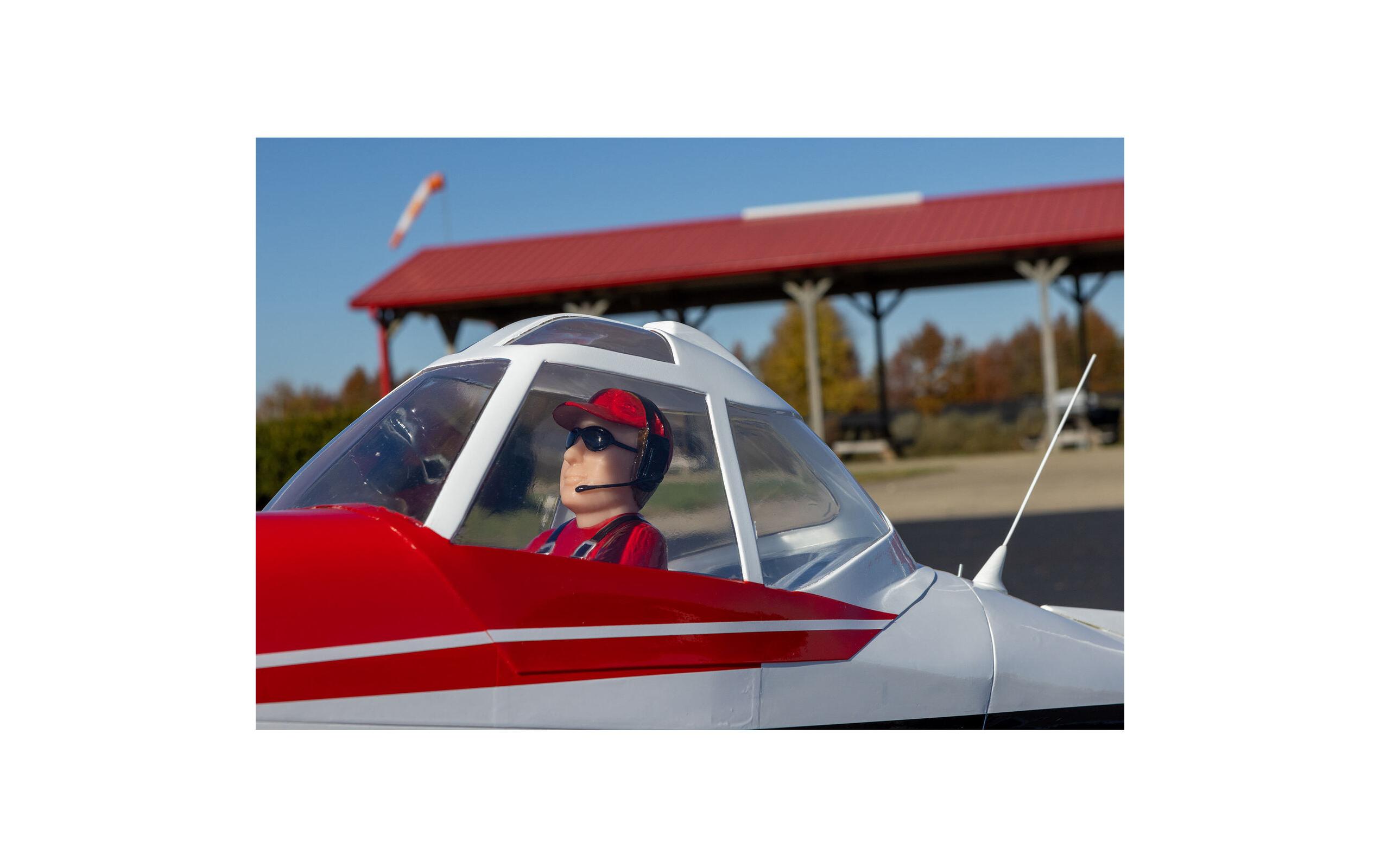 Motorflugzeug Pawnee Brave 20cc 2210 mm ARF<br>Tiefdecker ARF Bausatz für Benzin- oder Elektromotoren