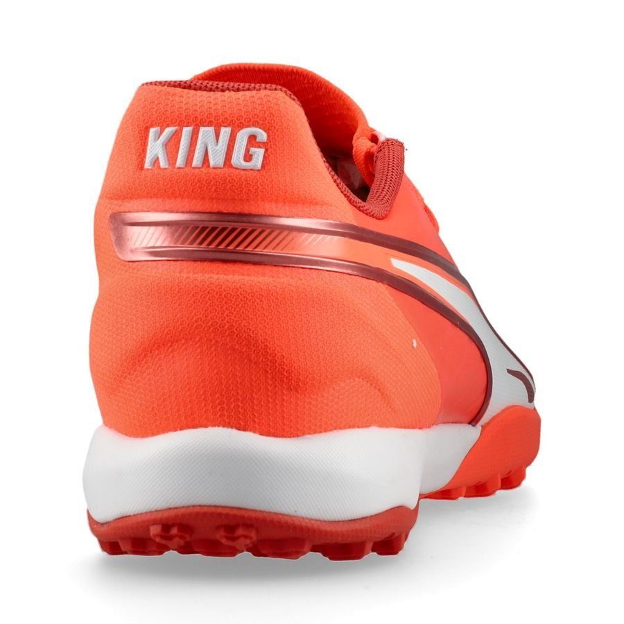 PUMA King Match TT Unlimited - Glowing Red/Blanc/Red Fire
