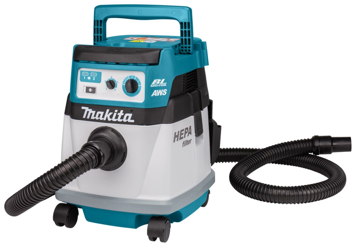 Makita DLX2377UX1 2x18V Li-Ion accu combiset voor (inval)zagen en stofzuigen incl. Mbox - koolborstelloos