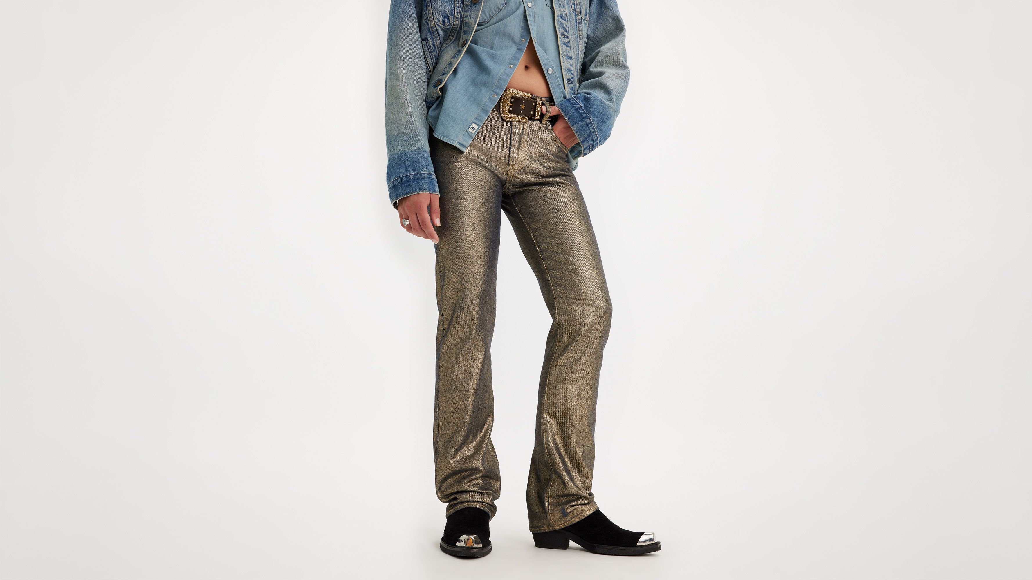 Levi's® Pride Jean 517™ Bootcut - Golden Spurs - Jaune
