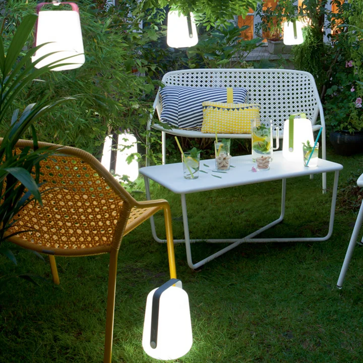 Fermob - Balad Akku LED-Leuchte, H 38 cm, anthrazit (2er-Set)