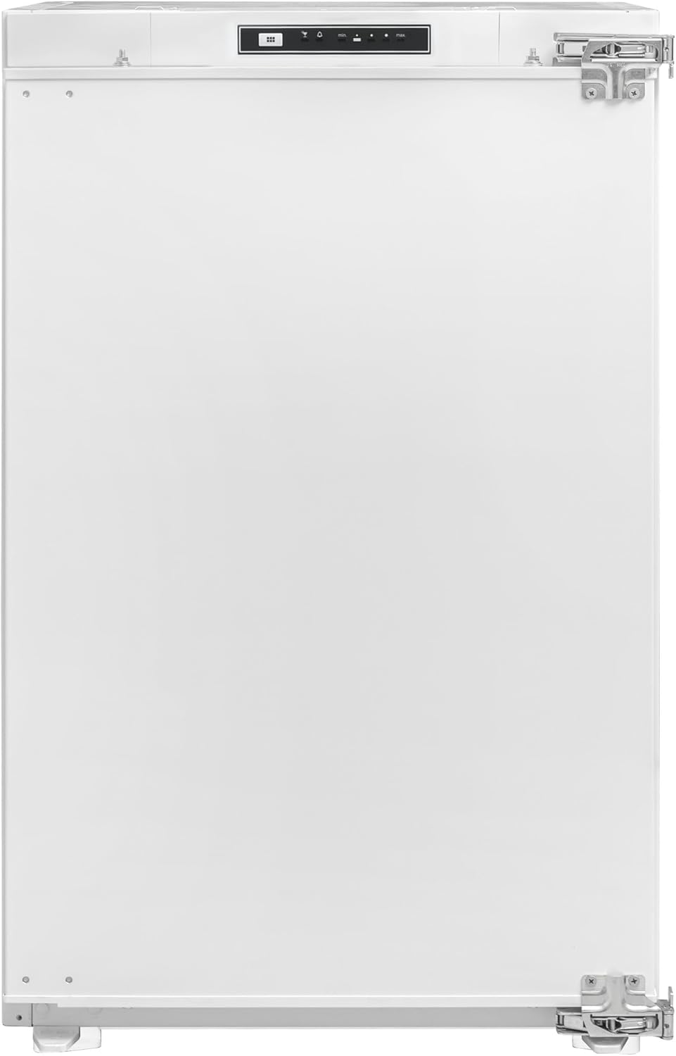 SHARP Einbau-Kühlschrank SJ-LD110E0XD-EU mit 4*Gefrierfach/Breite 54 cm / 88er Nische (Festtür) / 112L Volumen, davon 16L im Gefrierfach / 33dB / LED-Innenbeleuchtung/Elektronische Steuerung