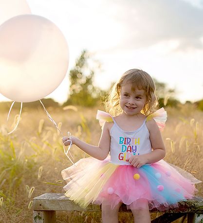Great Pretenders Udklædning - Birthday Girl Kjole m. H?rb?nd