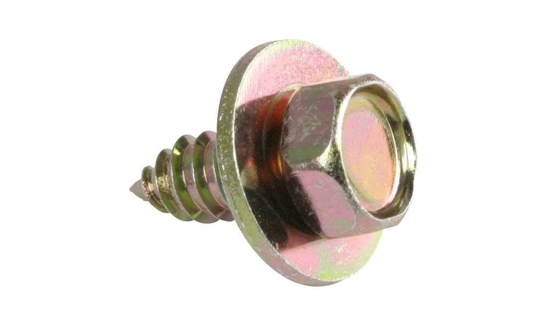 Pladeskrue med skive 8x19mm