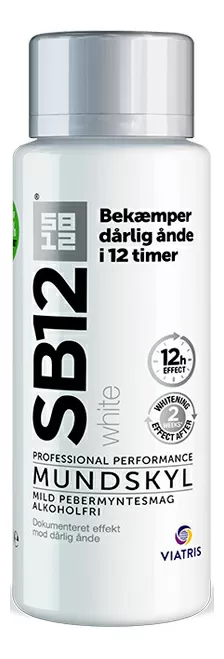 SB12 White Mundskyl - 500 ml.