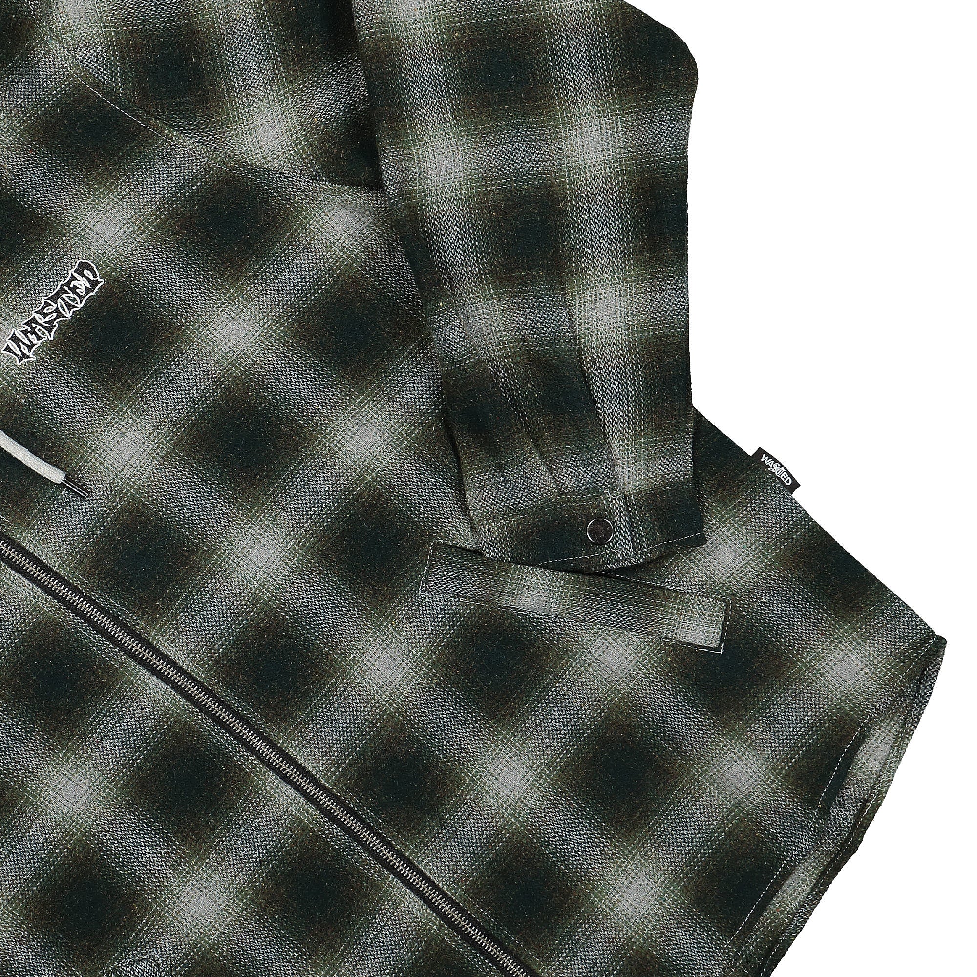 Wasted Paris<br>Shadow Plaid Method Shirt