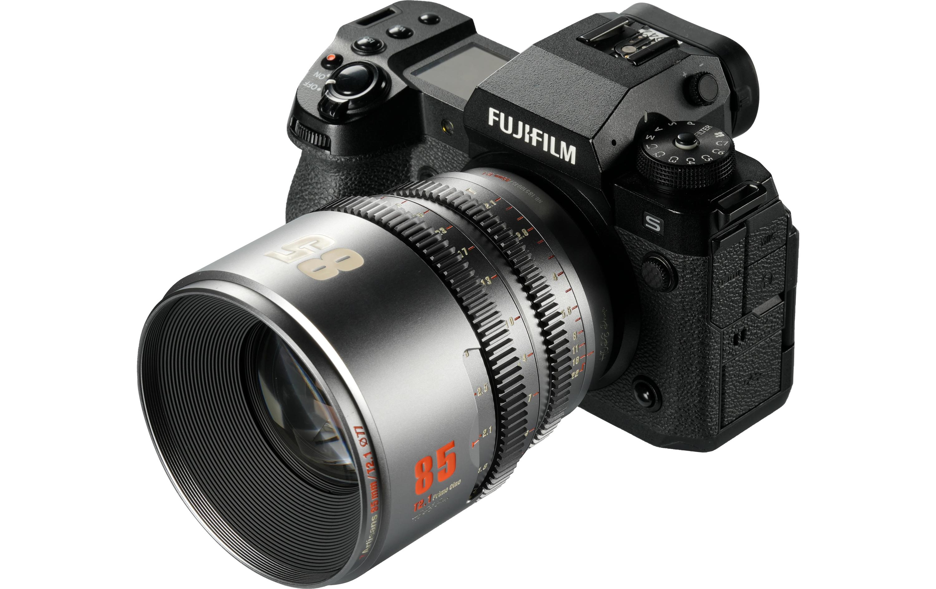 Festbrennweite 85mm T/2.1 – Fujifilm X-Mount<br>Kompaktes, leichtes Objektiv für Kameras mit Super35-Sensoren