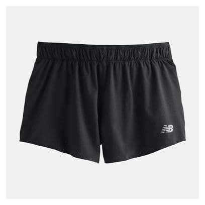 Short slipé New Balance RC 3in Noir Femme