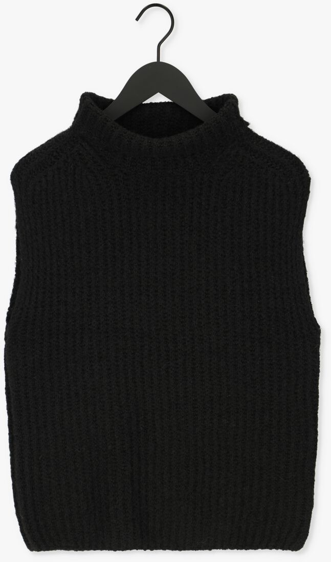 10DAYS zwarte 10days spencer turtle neck vest