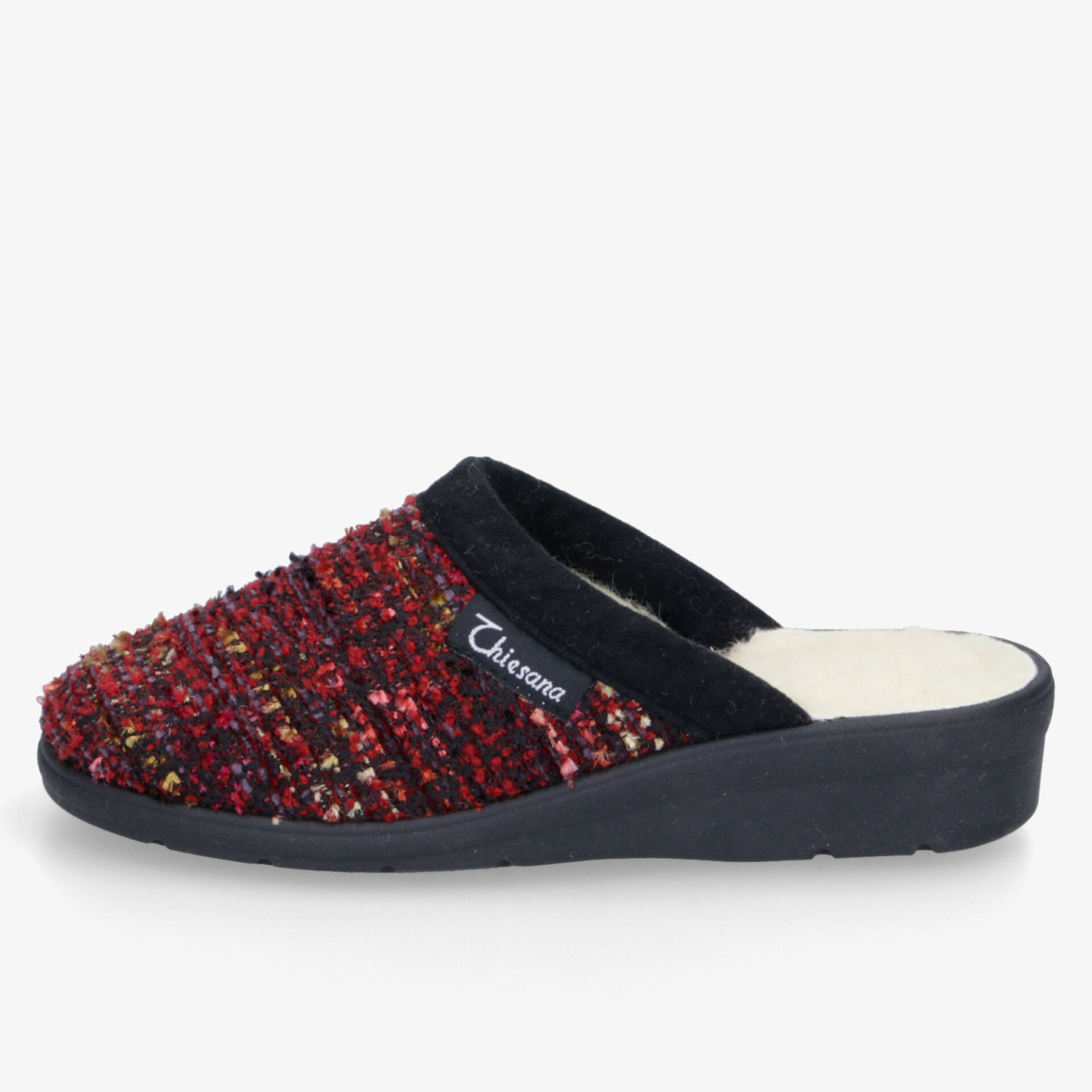 thiesana Damen Hausschuhe rot