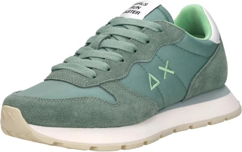 Sun68 Sun 68 Ally Solid Nylon Sneakers Dames Groen