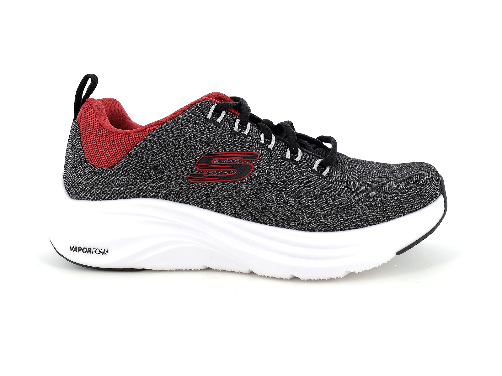 Skechers-VAPOR FOAM VARIEN Matières combinées Noir Rouge