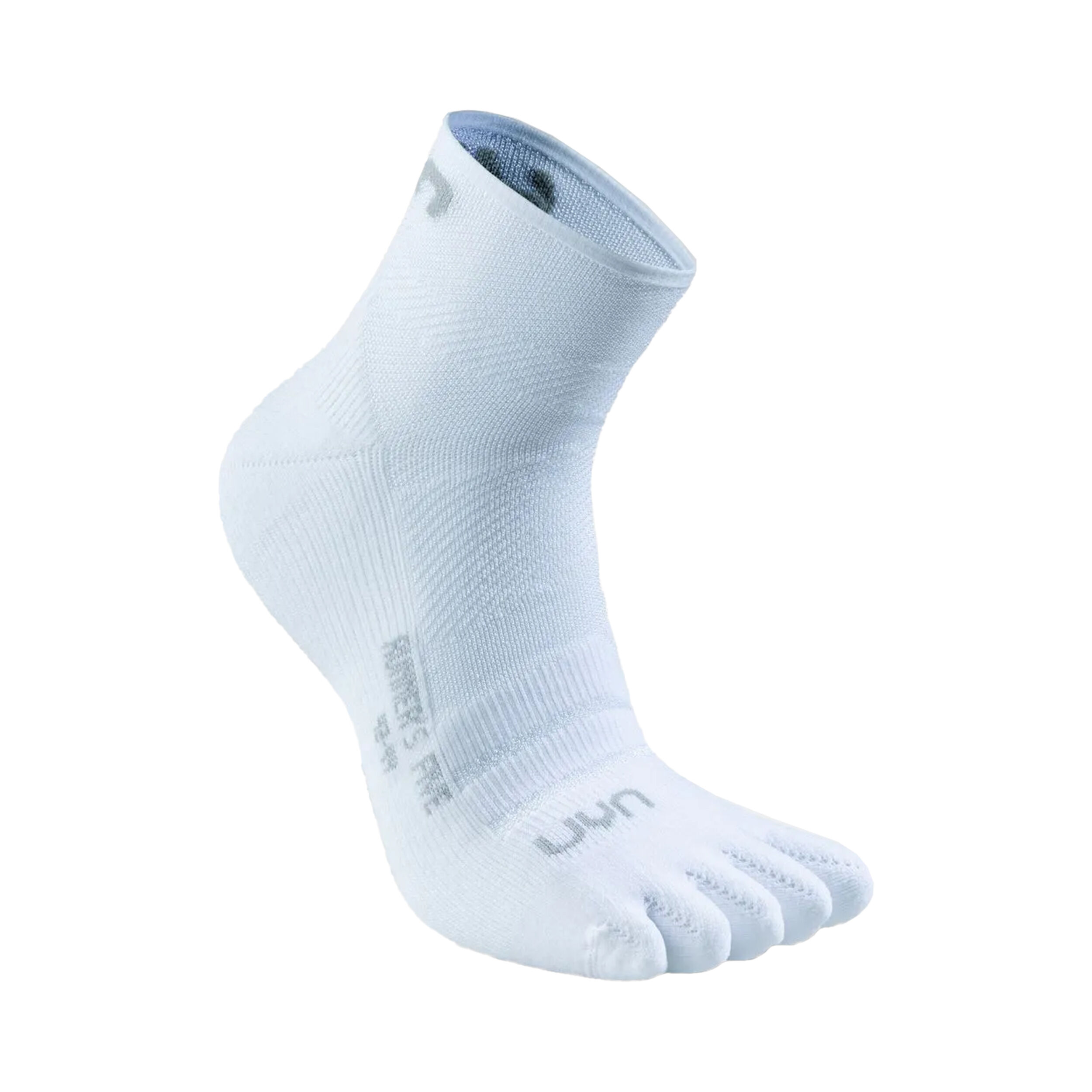 UYN Runner'S Five Low Cut Chaussettes De Running Femmes - Blanc