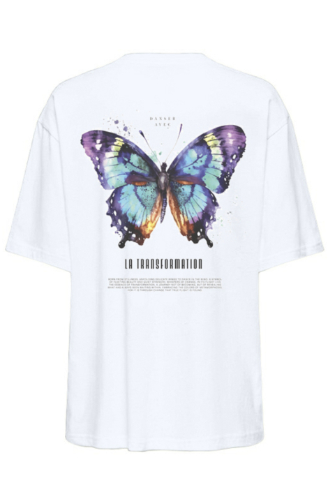 Only witte dames t-shirt