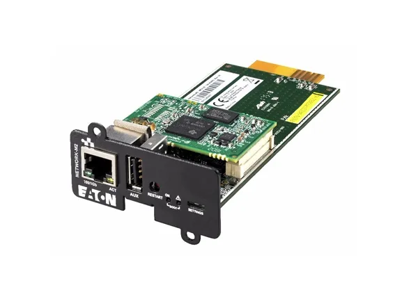 Eaton Cybersecure Gigabit NETWORK-M2 Card for UPS and PDU, UL 2900-1 and IEC 62443-4-2 Certified - Adapter for fjernadministration - Gigabit Ethernet x 1 - for 5P 1500 RACKMOUNT